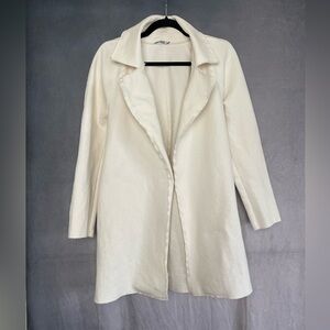Elegant Cream Women's Coat